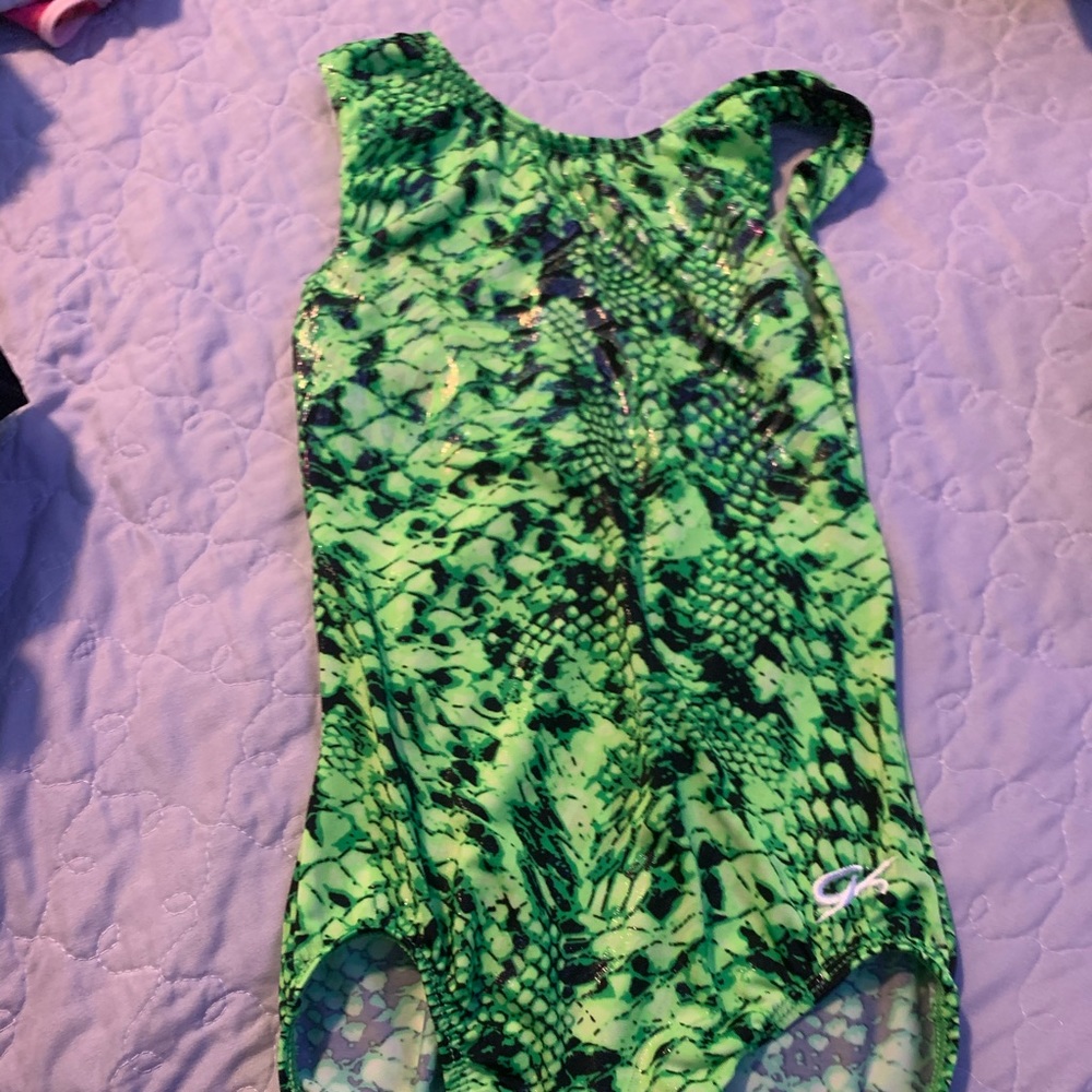Gk Leotard, Alligator Print